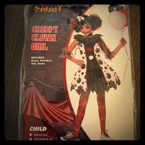Creepy Clown Girl Costume